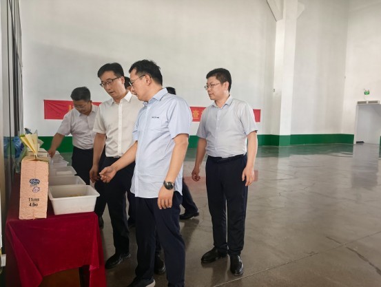 Zaozhuang Municipal Bureau of Agriculture and Rural Affairs kom til oppriktig for å utføre aktiviteten 